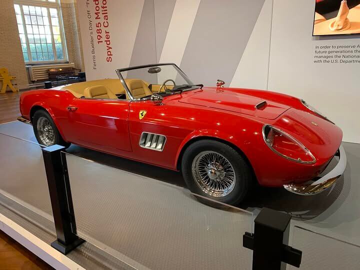 1961 Ferrari 250 GT California Spyder - Ferris Bueller’s Day Off