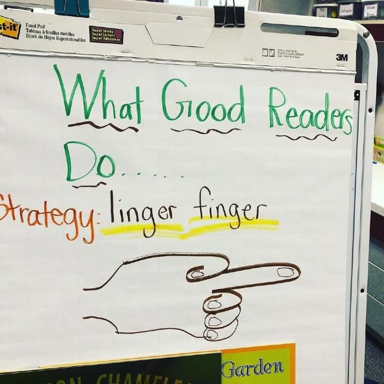 Lingering Fingers Catch The Word