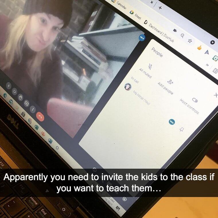 We Didn't Get The Invite, Miss!