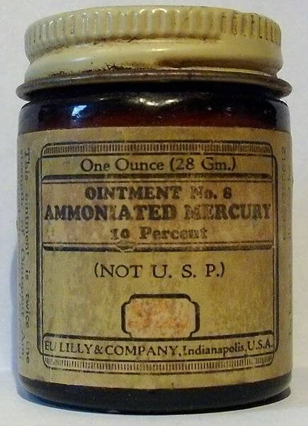 Mercury Was Used as Treatment for Syphilis