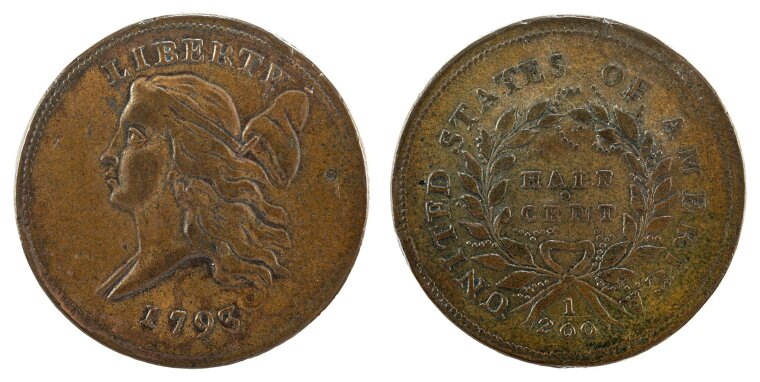 1793 Liberty Cap Half Cent