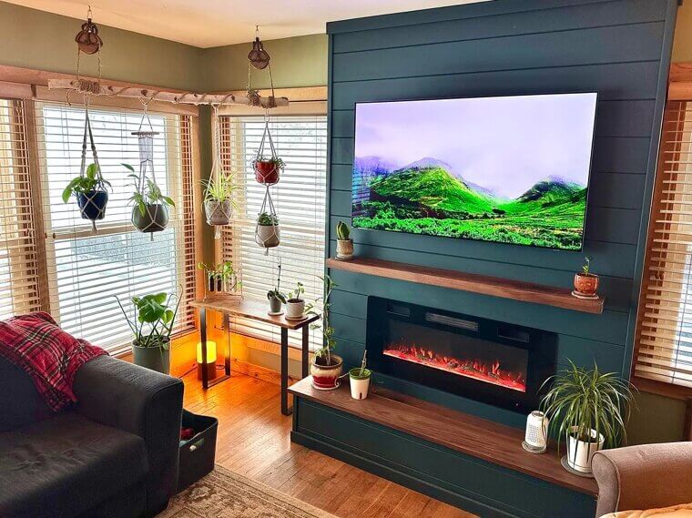 Faux Fireplace Flops