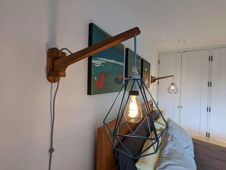 Pendant Lights By the Bed