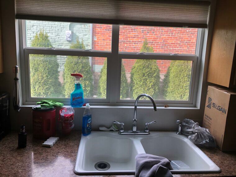 Sink View and Storage Blues