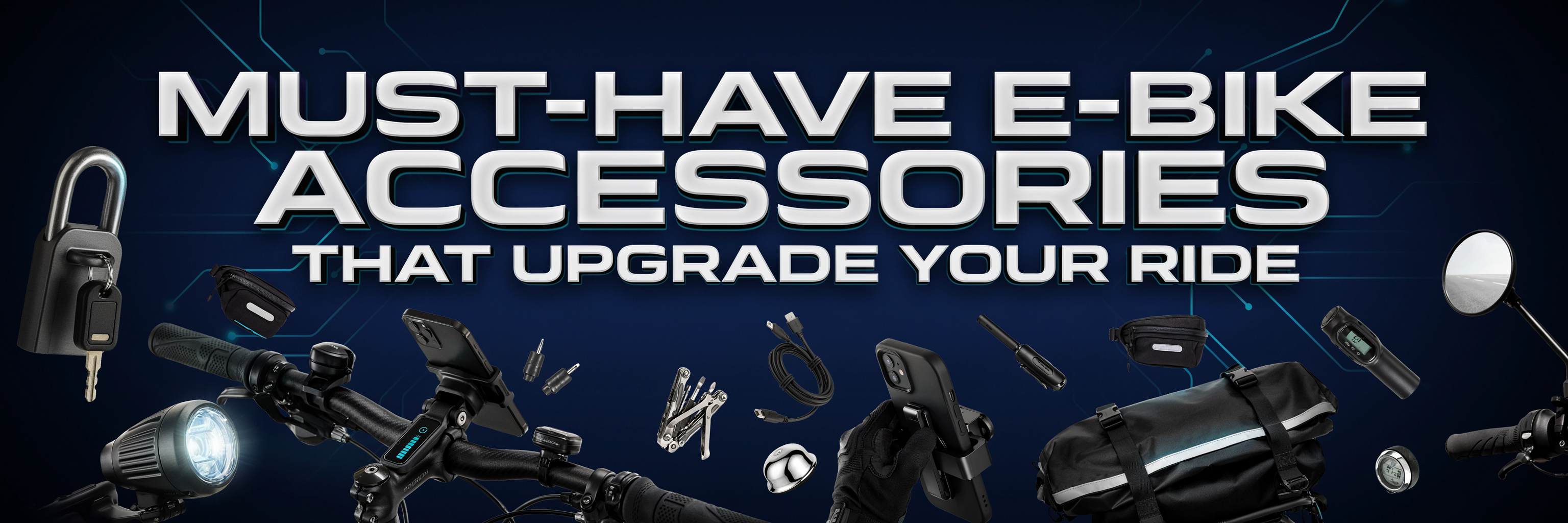 Must-Have E-Bike Accessories You Should Buy Right Away