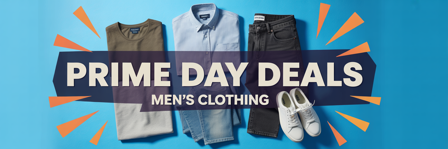 Prime Day Deals on Men Clothing They Will Actually Wear on Repeat