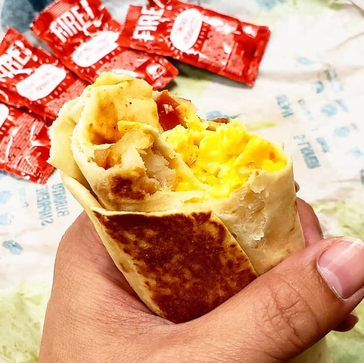 Taco Bell Breakfast Isn't Veg Friendly