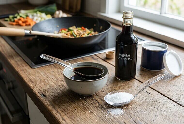 Soy Sauce Uses More Sodium Than Salt