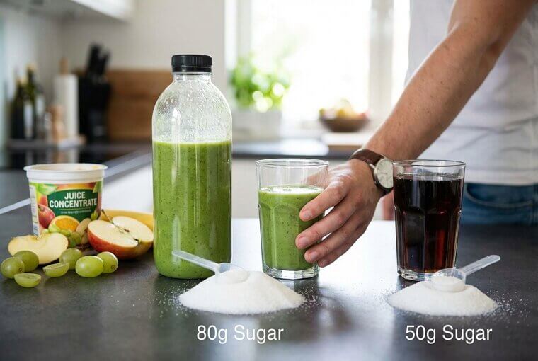 Store-Bought Smoothies Aren't Health Drinks