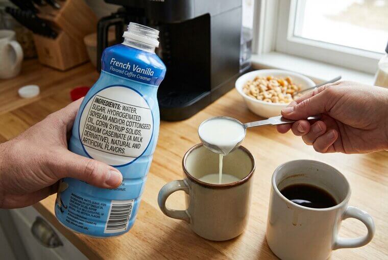 Coffee Creamer's Ingredient List Is Alarming