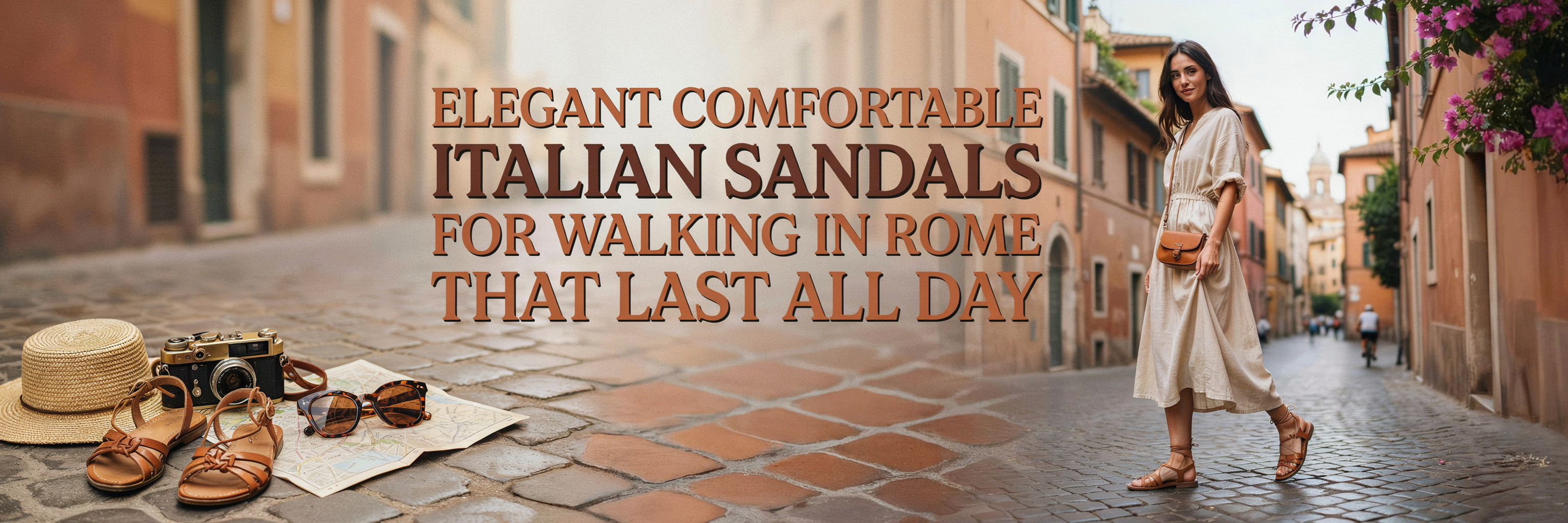 The Best Comfortable Italian Sandals for Walking in Rome