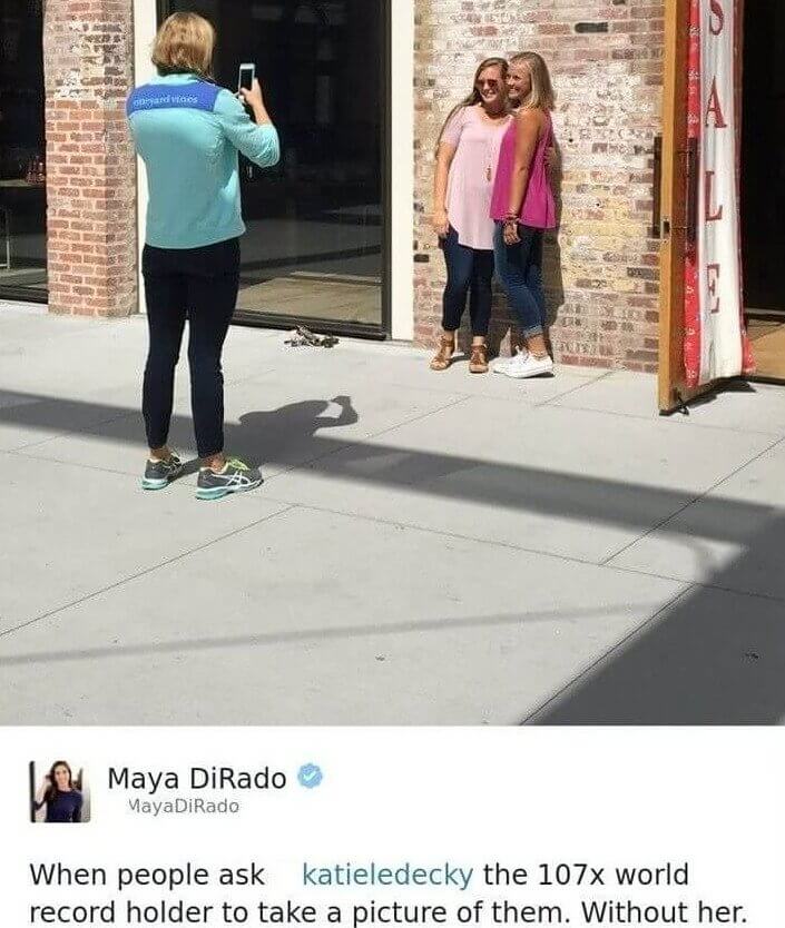 When You Unknowingly Ask a Celebrity to Take a Photo of You