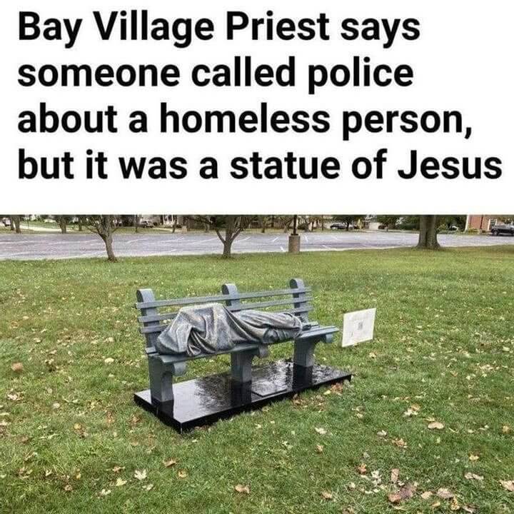 WWJD - What Would Jesus Do? Probably Not Call the Police