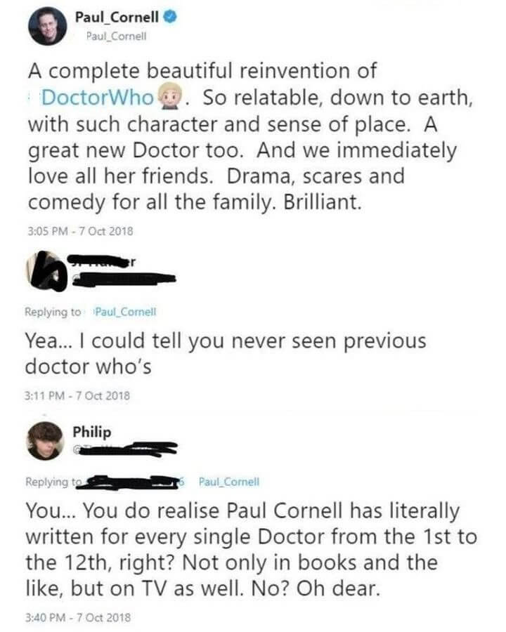 He's Written for Them, But Has He Taken the Time to Watch Them?