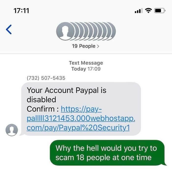 Scammers Are Getting Lazy
