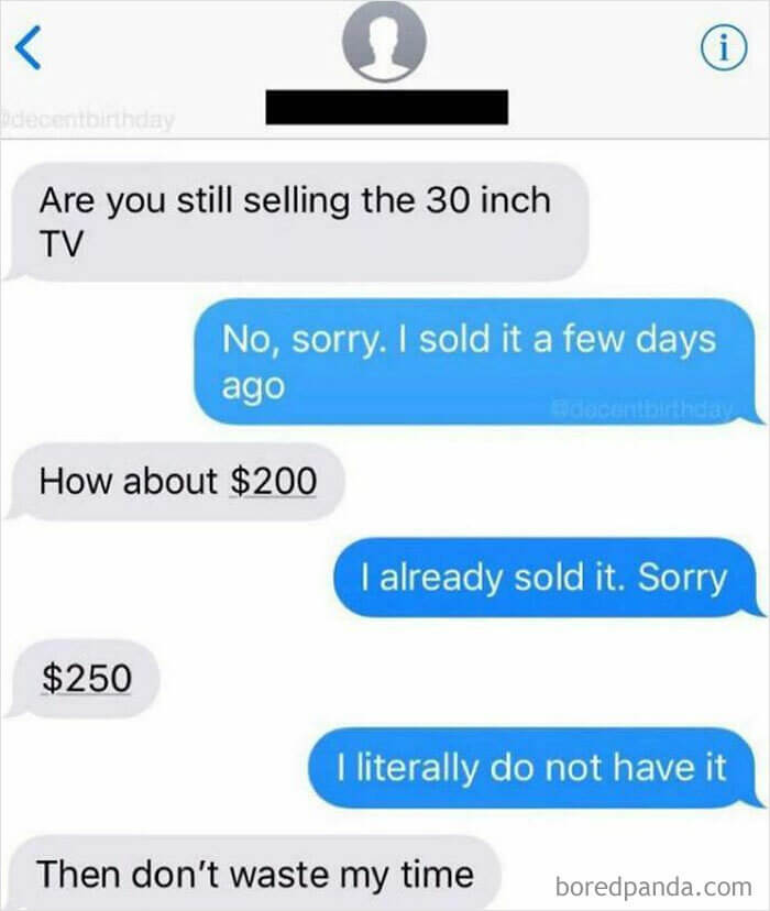 When Taking No For An Answer Doesn’t Work