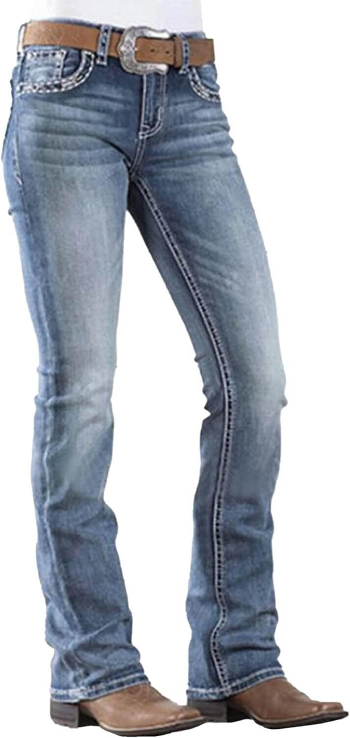 Women's 90s Bootcut Jeans - Stylish Comfort for Every Occasion - Enjoy 20% Off!