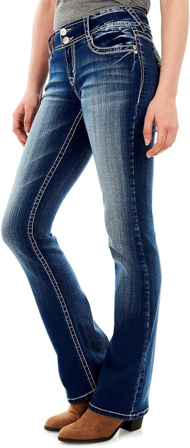 WallFlower Curvy Bootcut Jeans - Perfect Fit for Every Body! - 62% Off!