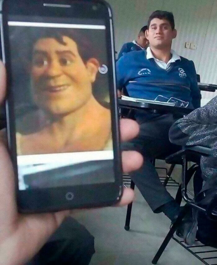 La versión humana de Shrek