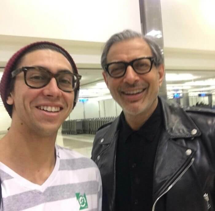 Jeff Goldblum encontró a su hijo