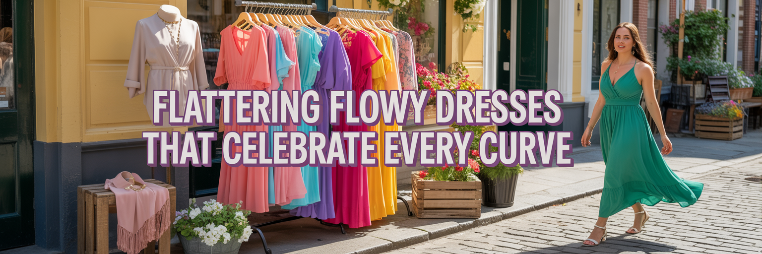 Flowy Dresses Curvy Women Wear With Confidence
