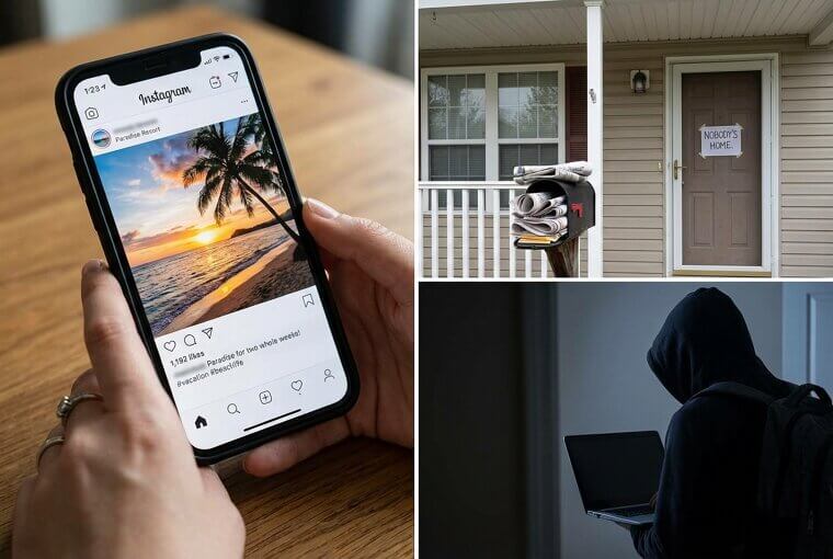 Vacation Photos Tell Thieves You're Gone