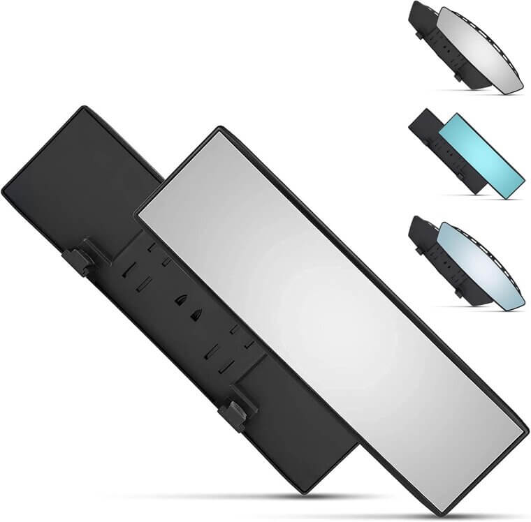 Verivue Panoramic Mirror - Anti-Glare, Wide View for Safe Driving