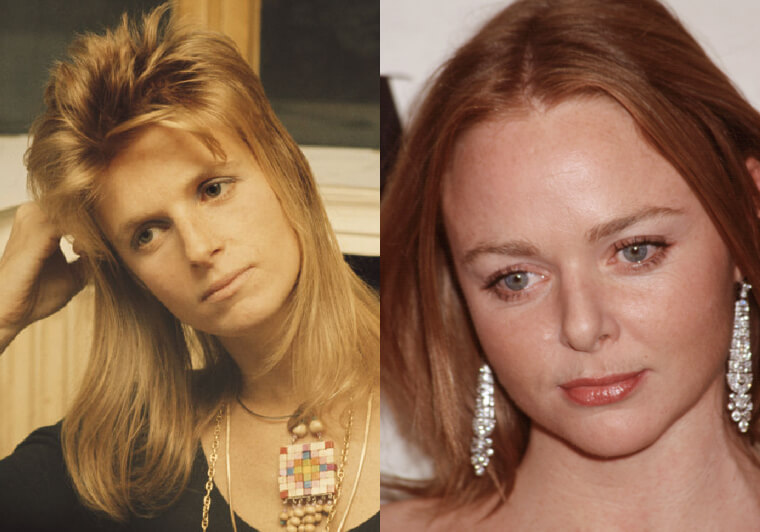 Linda McCartney and Stella McCartney - Early 30s