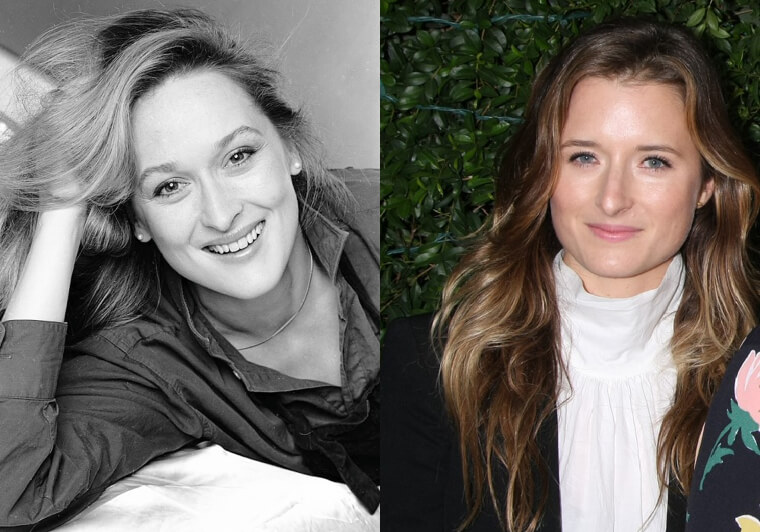 Meryl Streep and Grace Gummer - Late 20s