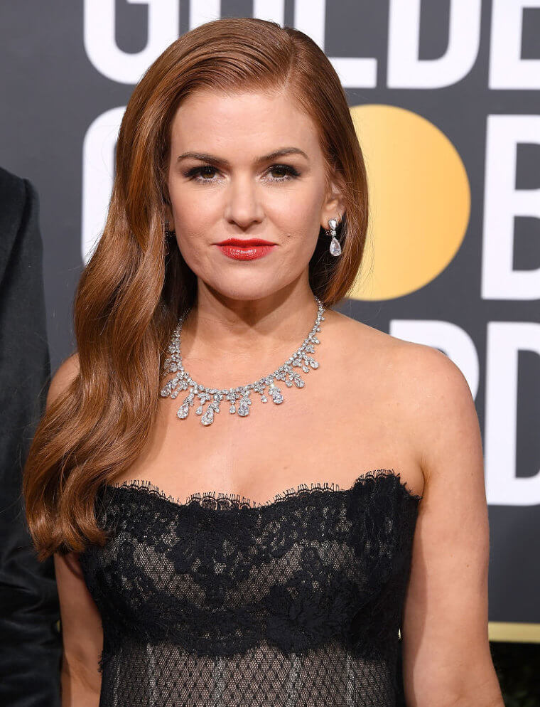 El conjunto de diamantes de 5,5 millones de dólares de Isla Fisher