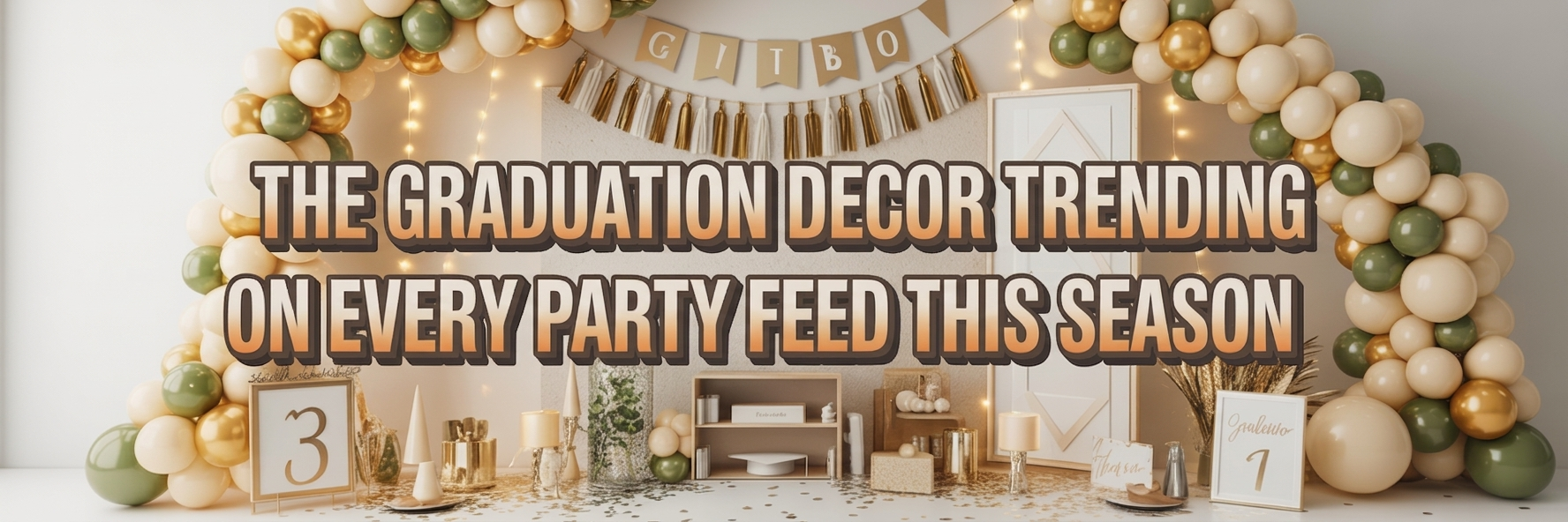 The Graduation Décor Trending on Every Party Feed This Season