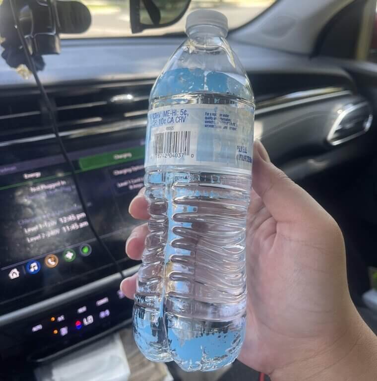 Why Water Bottles Don’t Belong in Your Car