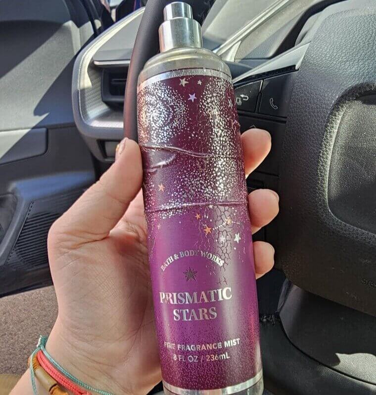 Perfume Bottles in Hot Cars are Risky