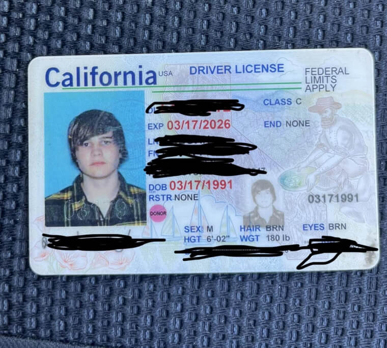 Driver’s Licenses: Risky to Leave in Your Car
