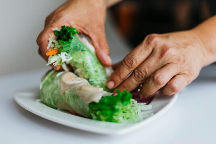 Bagged Lettuce Wraps