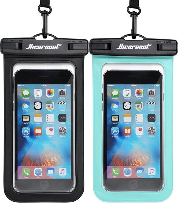 Hiearcool Waterproof Pouch for Phones - Cruise-Ready Protection - Enjoy 20% Off!