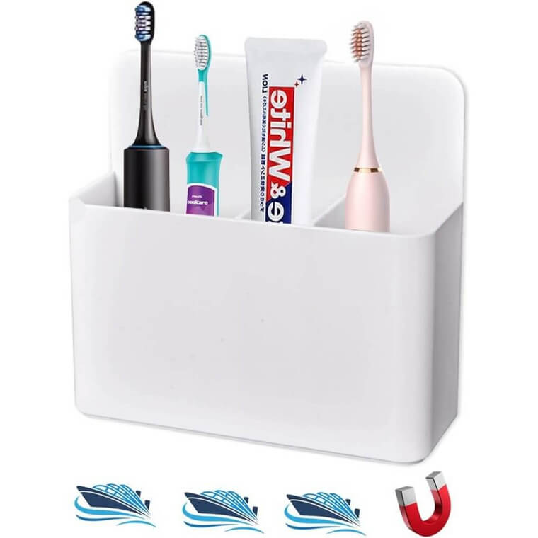 Magnetic Toothbrush Holder - Your Cruise & Travel Essential 