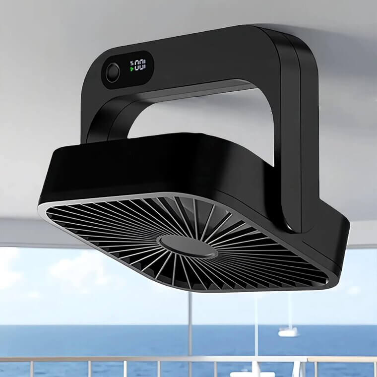 Magnetic Cruise Fan - Essential Travel Gadget for Comfort 