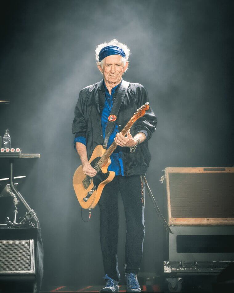 Keith Richards (Age 82) - Riffing With the Rolling Stones and Relaxing in Connecticut