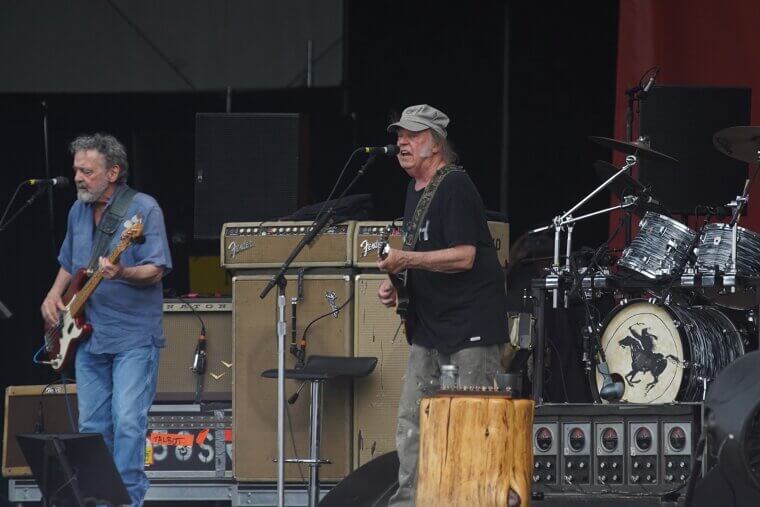 Neil Young (Age 80) - Performing Intimate Acoustic Shows and Advocating for the Environment