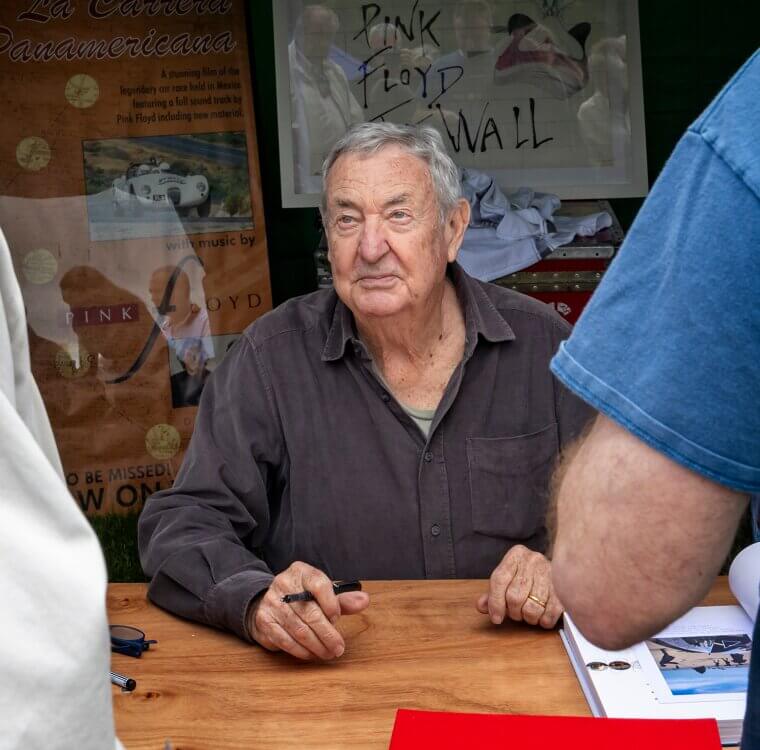 Nick Mason (Age 82) - Touring Early Pink Floyd Material and Racing Vintage Sports Cars