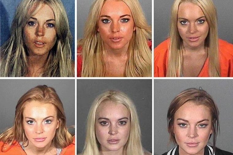 ​Lindsay Lohan's Starts to Get in Trouble With The Law