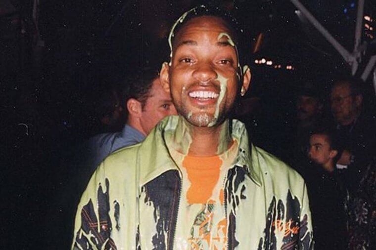​Will Smith Enjoys Some Slime at The Kids Choice Awards In 2000