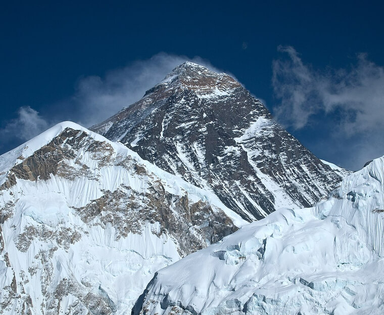 Le mont Everest est la montagne la plus haute du monde