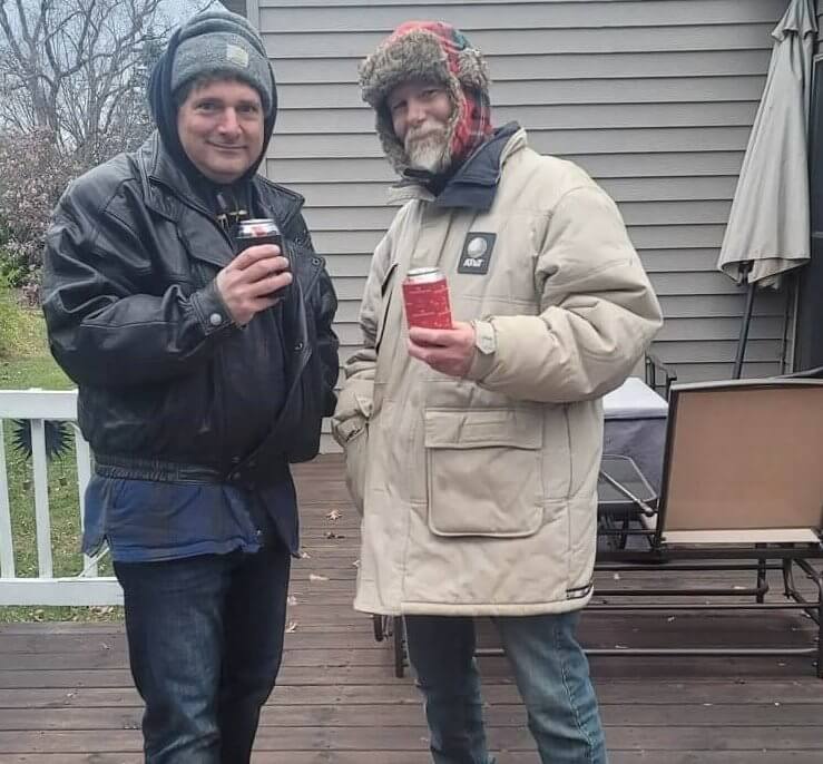 Boire de l'alcool te réchauffe