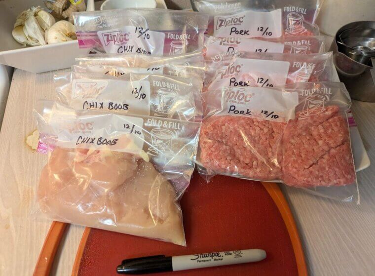 Smart Meal Prep: Label and Freeze for Freshness