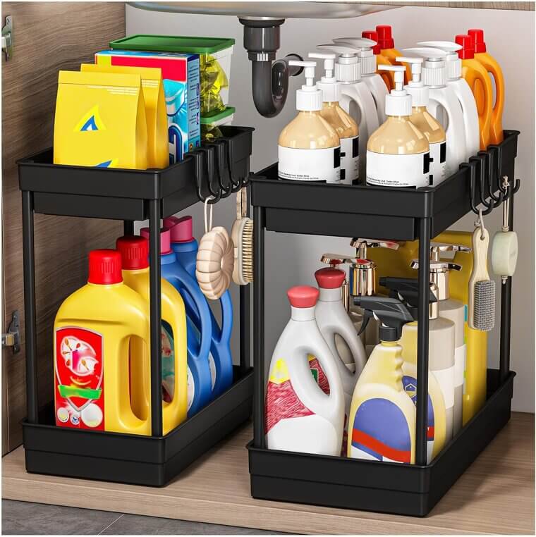 Under Sink Storage - Maximize Your Space! - Don’t Miss the 26% Discount!