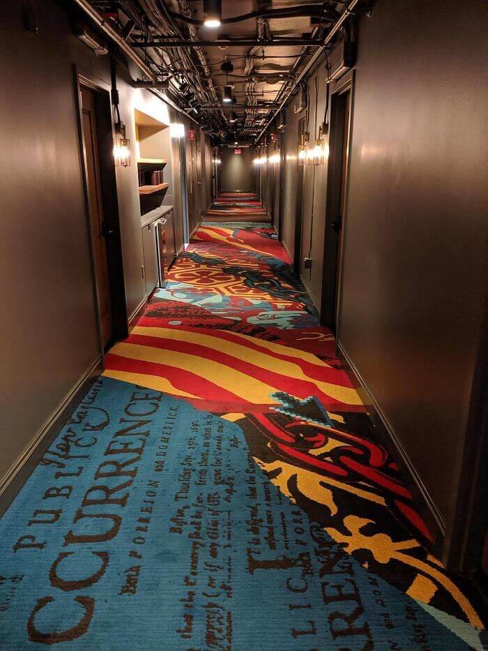 A Carpet With A Cursor