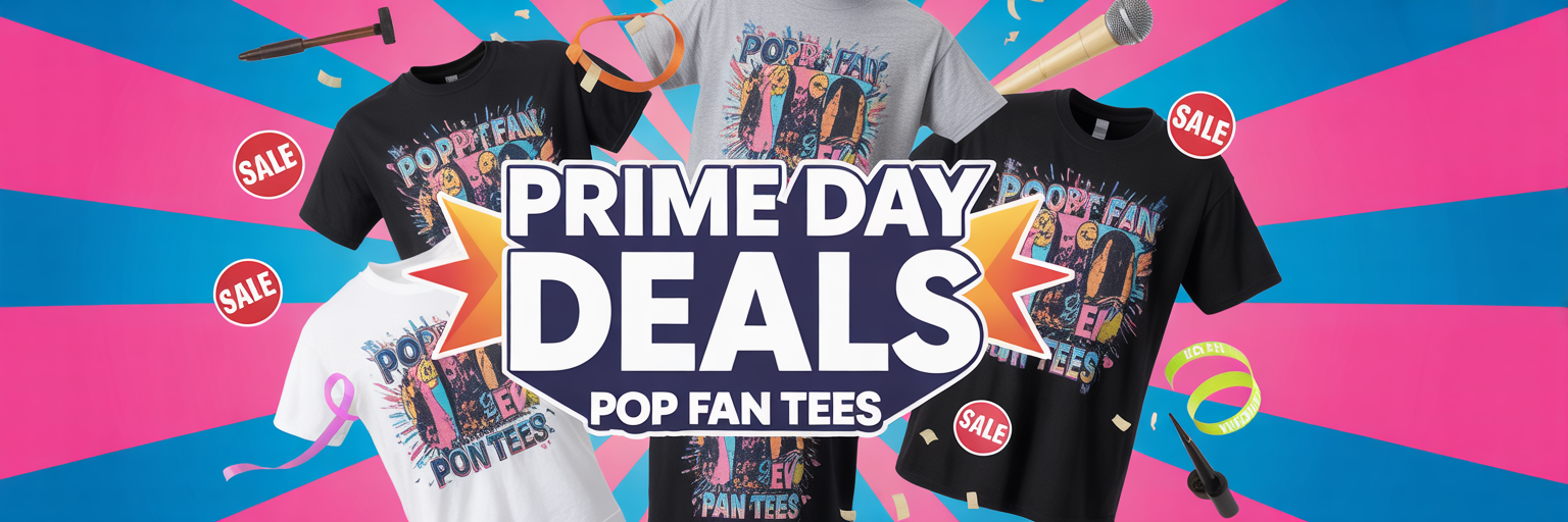 Pop Fan Tees That Make Every Outfit Feel Concert-Ready - Prime Day Deals