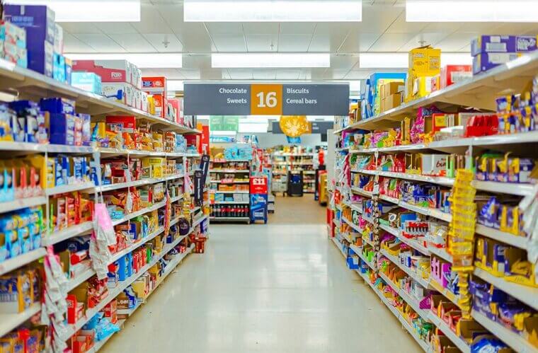 Creating Large Aisles